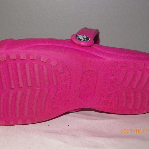 CROCS LADIES' SLIDE SANDALS WITH ADJUSTABLE STRAP SZ 6 M - Picture 3 of 3